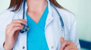 holding stethoscope for nurses doctors specialists